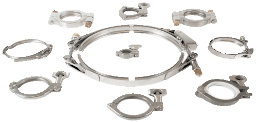 Stainless Steel Dairy  Triclover Clamps